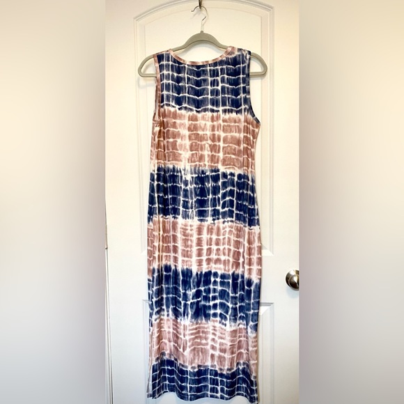 NWOT Tie Dye Split Hem Tank Dress - Picture 6 of 10